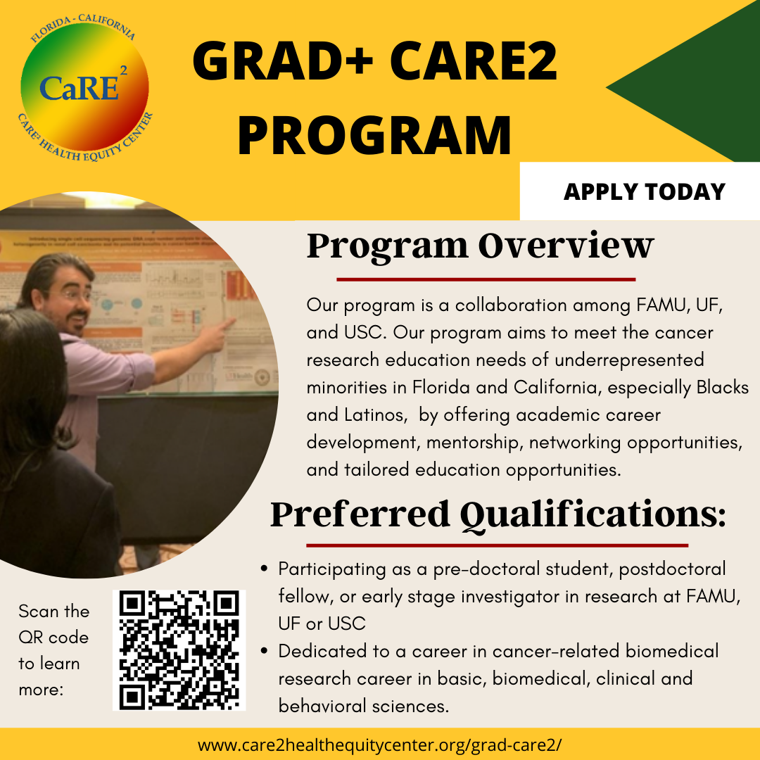 Grad+ CaRE2 Program – 2022 – Care2 Health Center